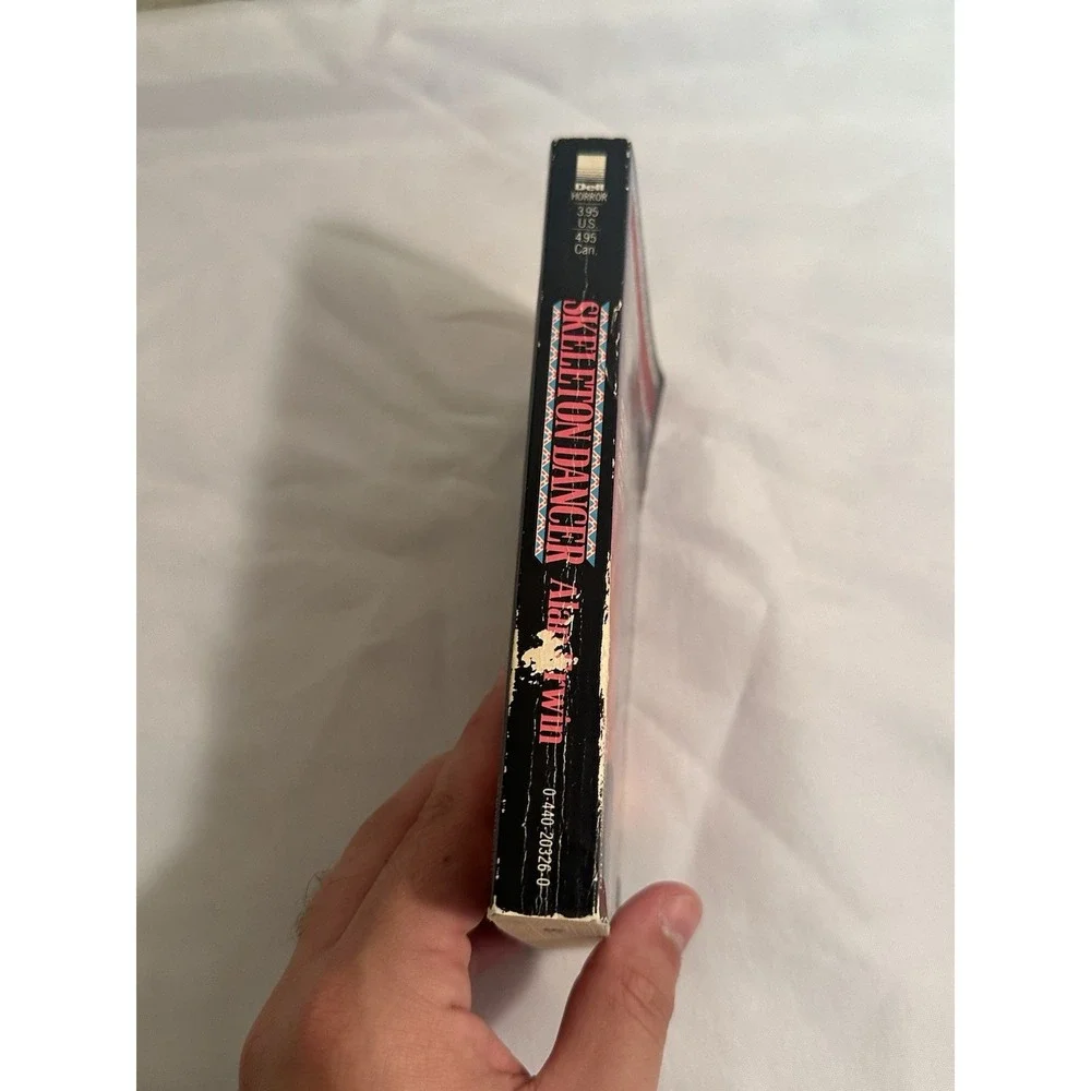 ALAN ERWIN DELL 1ST EDITION - Skeleton Dancer 1989 (Paperbacks From Hell)